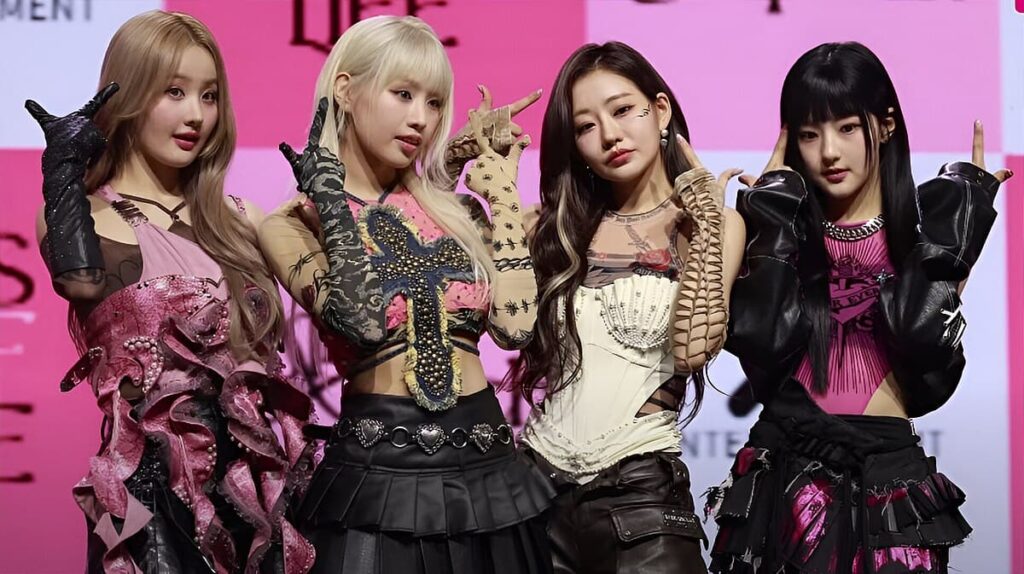 KISS OF LIFE, who is on the VALORANT Champions 2024 anthem.