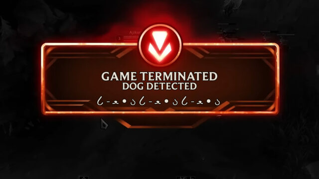 League of Legends: "The Dog" is allegedly crashing games via chat