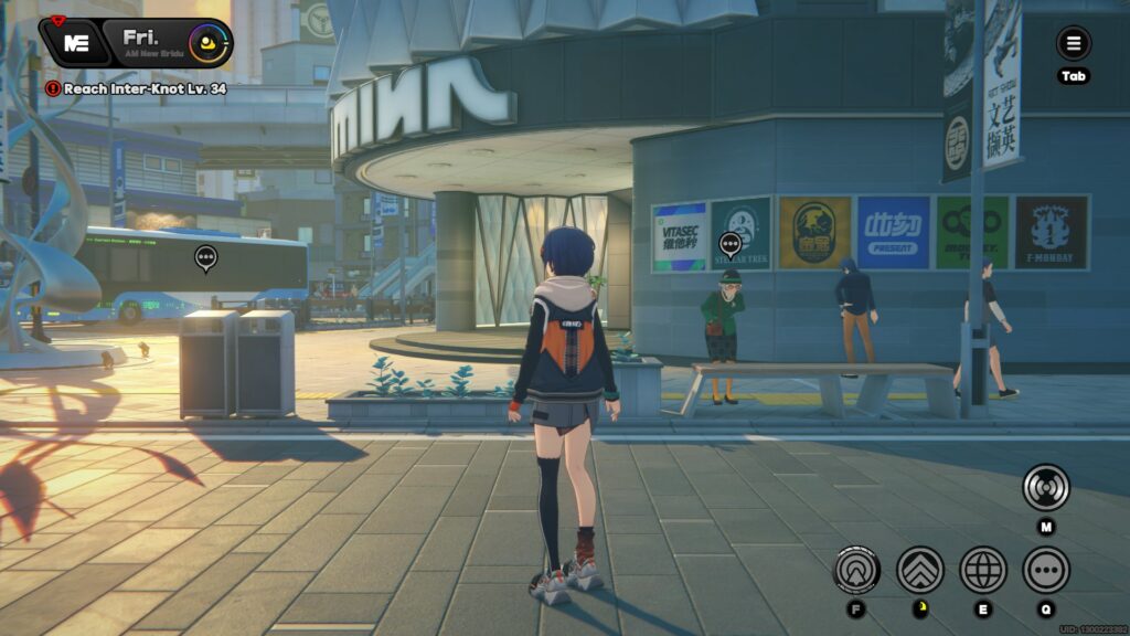 Granny Leisha on Lumina Square gives you an HIA Coin in ZZZ (screenshot by esports.gg)