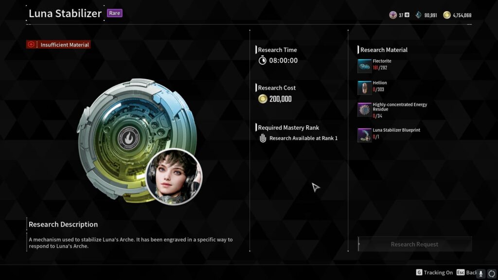 Luna Stabilizer research.