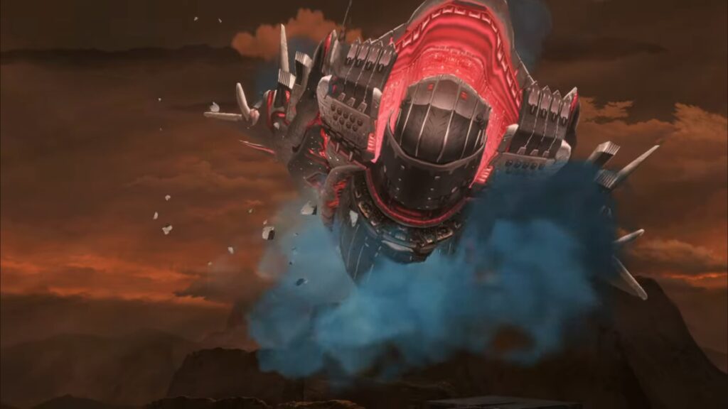 Mother Whale boss falls in NIKKE