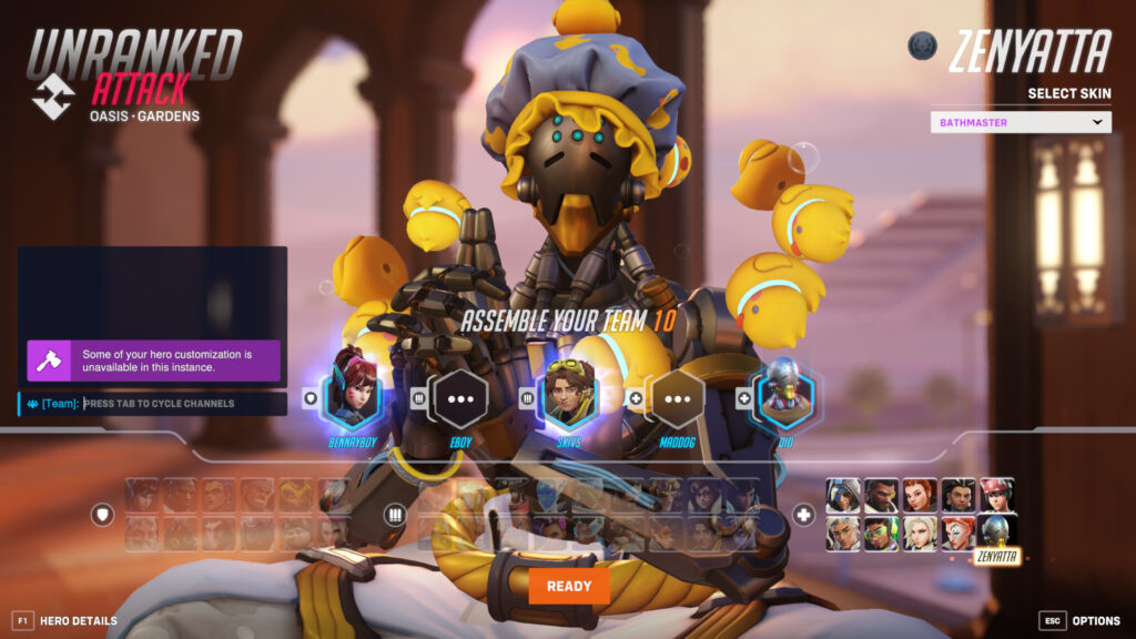 How to fix the Overwatch 2 hero customization unavailable error