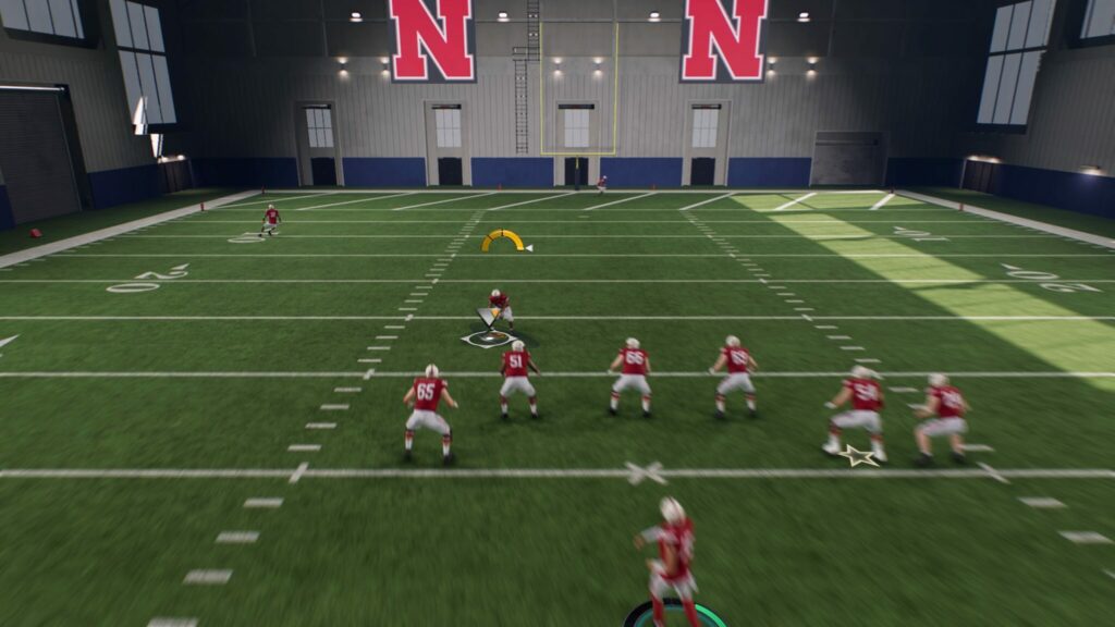 The Placement Passing Type options in College Football 25.