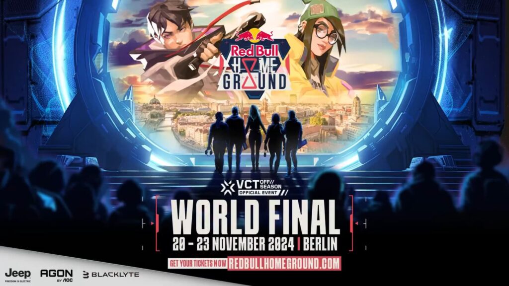 The Red Bull Home Ground 2024 World Final poster.