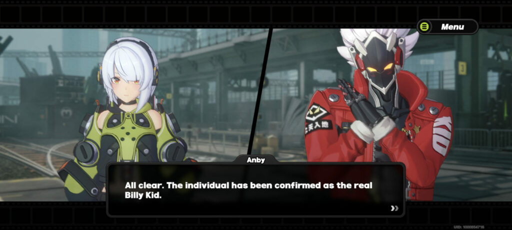 Anby Demara confirming Billy Kid's identity