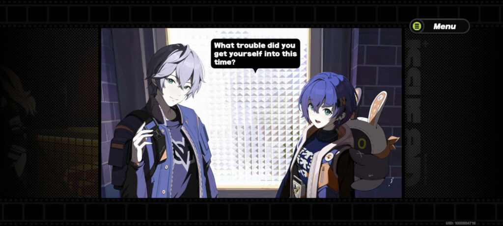 You can change the ZZZ difficulty level if you've made a mistake or simply want to check out the other setting 