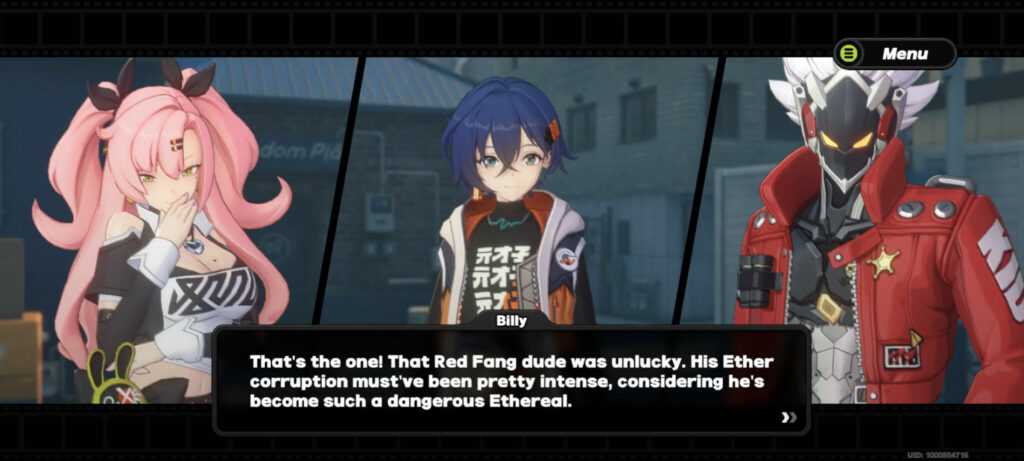 Zenless Zone Zero on Ether corruption