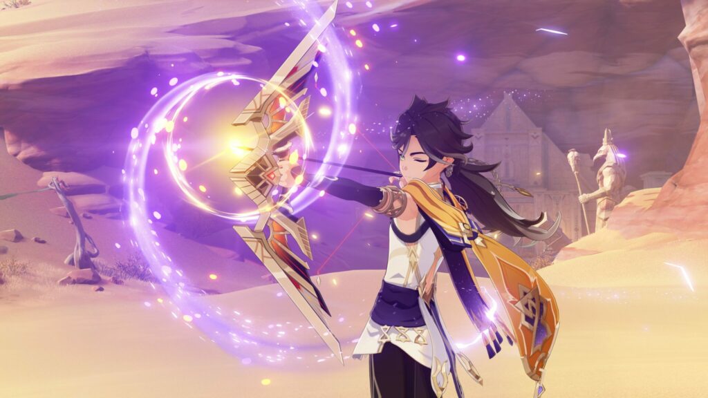 Sethos in Genshin Impact (image via HoYoverse)