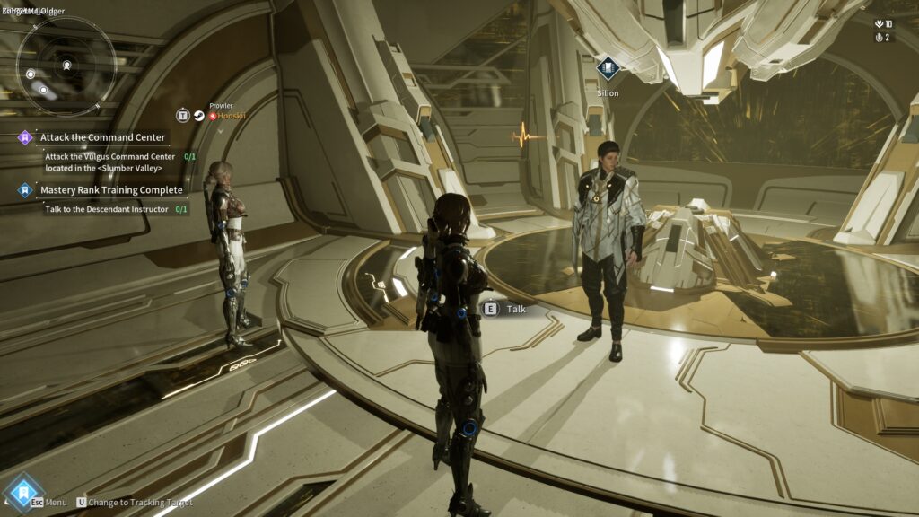 The First Descendant player locating Silion to dismantle Module and get Kuiper Shards.