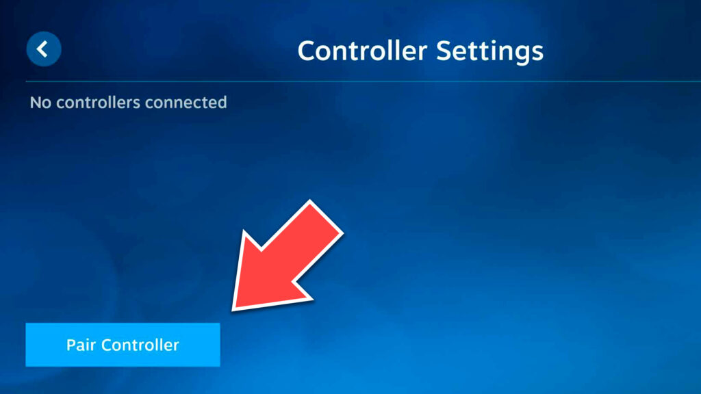 Pair a controller via Bluetooth to your phone to use it on Steam Link and play Dota 2