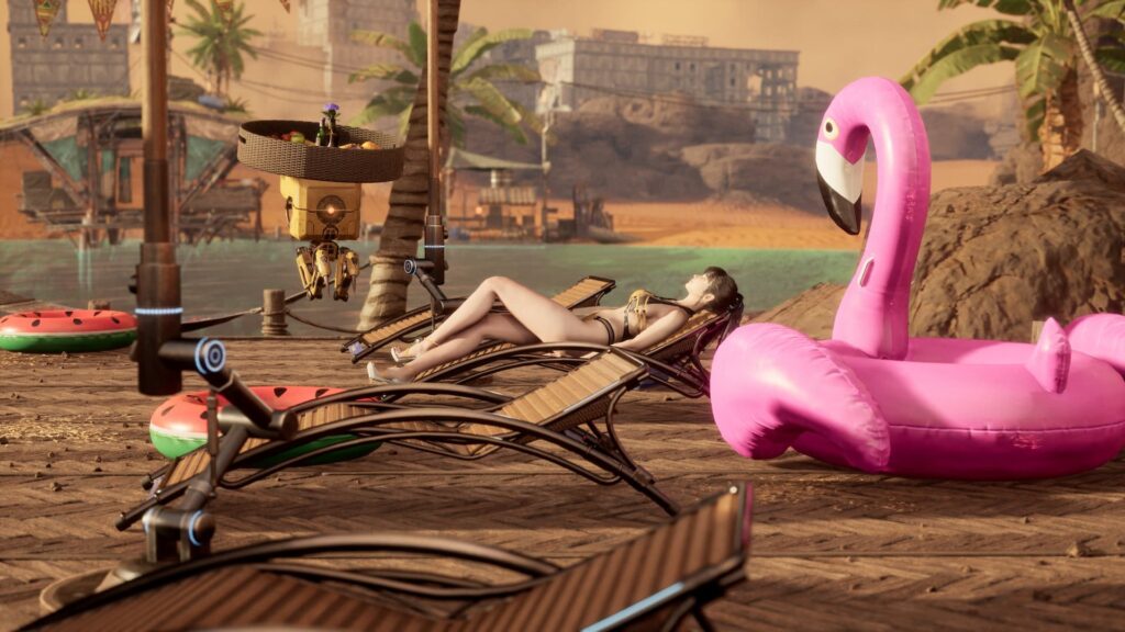 Stellar Blade Summer Update adds new outfits and a vacation spot