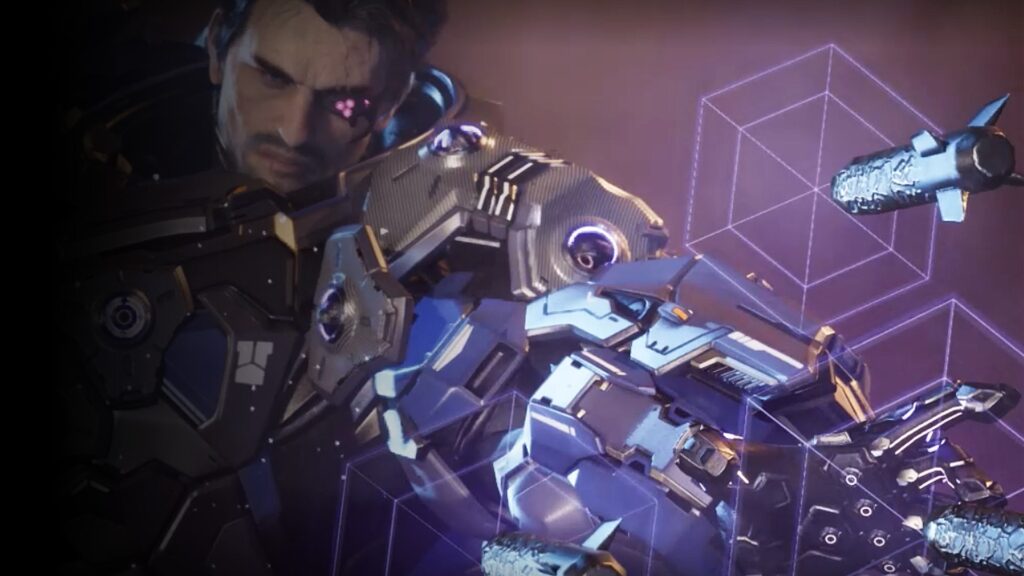 The First Descendant character Kyle with his usual war suit.