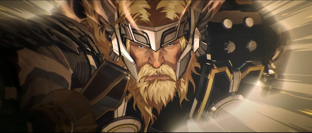 Thor in Marvel Rivals trailer.
