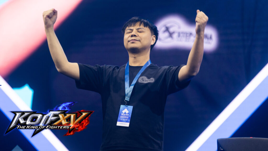 Xiaohai reigns supreme as the King of Fighters XV Champion at EVO 2024