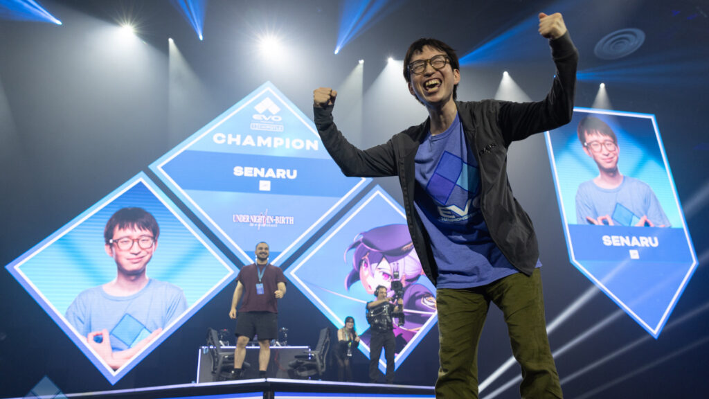 Senaru is UNDER NIGHT IN-BIRTH II winner at EVO 2024