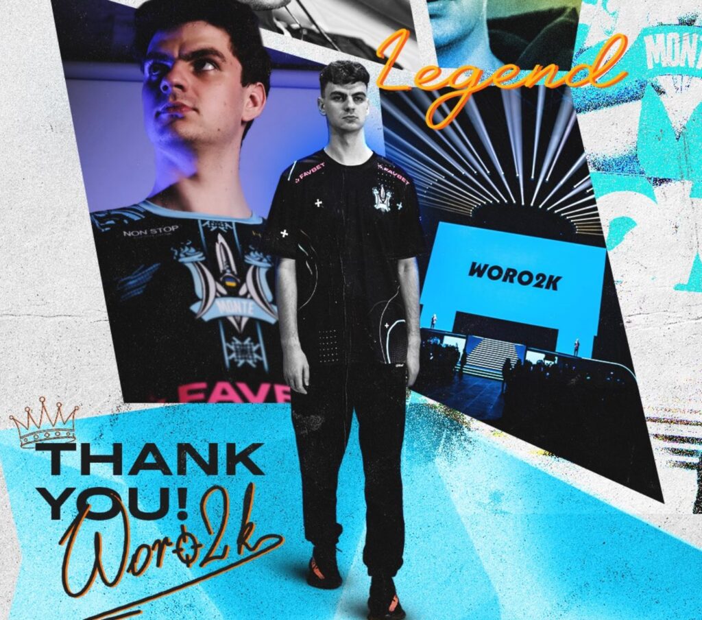 Monte parts ways with Woro2k
