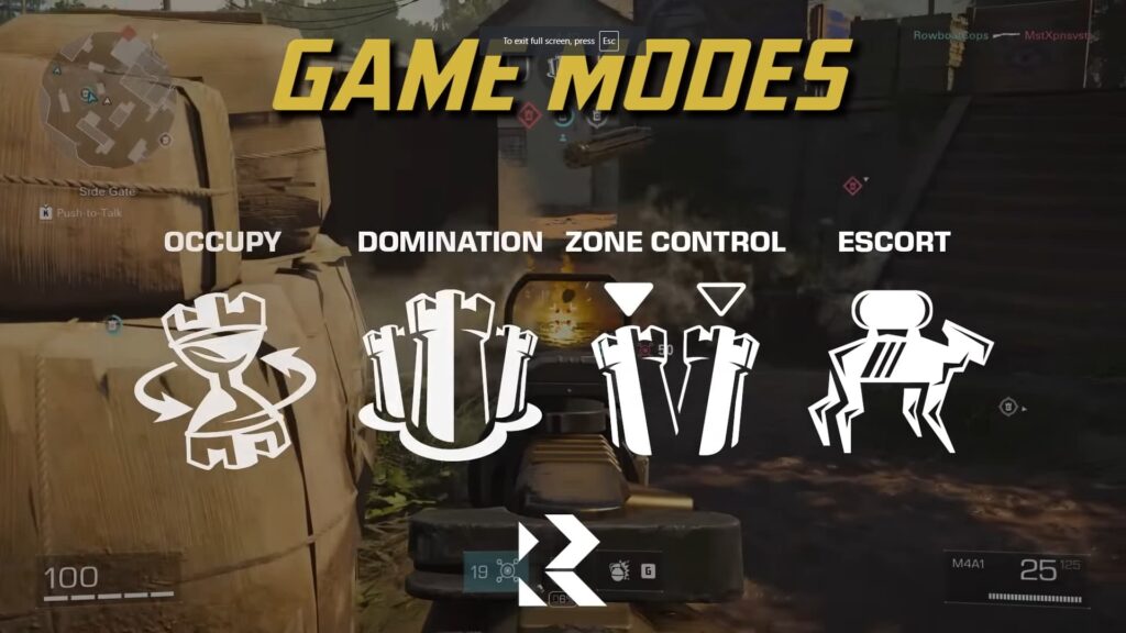 The ranked game modes for XDefiant.