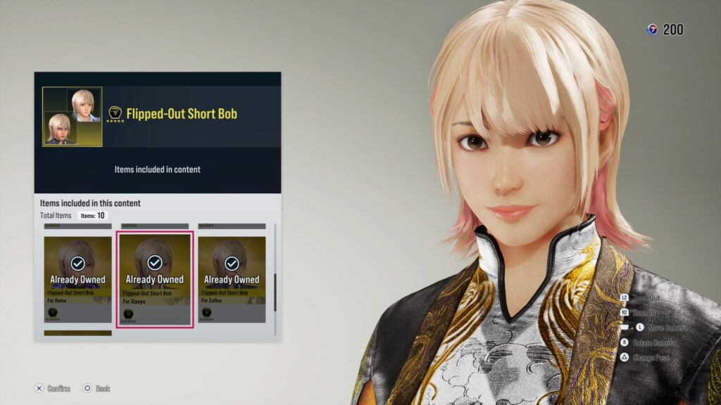 Xiaoyu wearing the Flipped-Out Short Bob Tekken 8 Fight Pass 2 Premium Reward