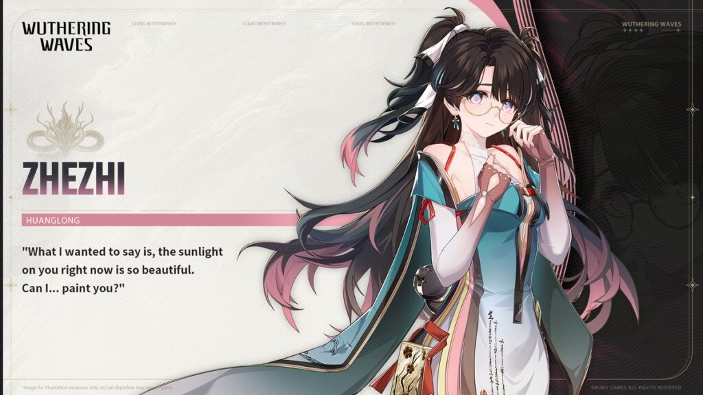 Zhezhi joins Wuthering Waves 1.2: A 5-star Glacio character