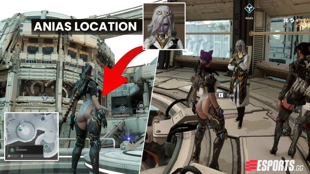 Anais location in The First Descendant