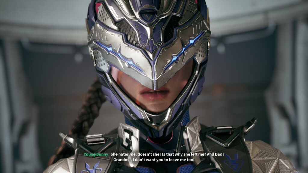 Bunny's reaction to Alpha in the Follow their Traces Quest