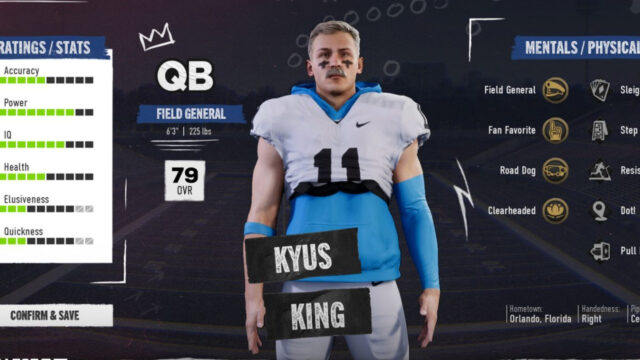 College Football 25 Road to Glory guide: Creation, NIL, Gameplay, & more