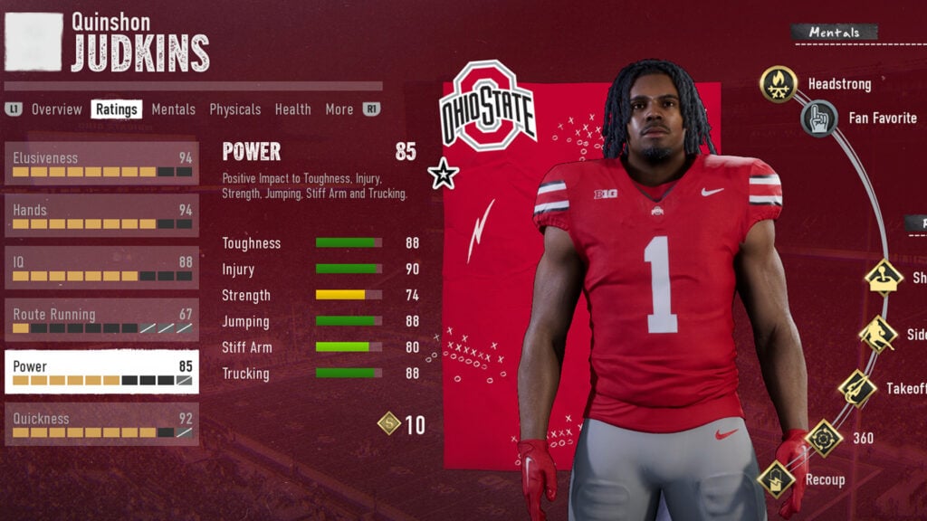 How to make your player a captain in College Football 25