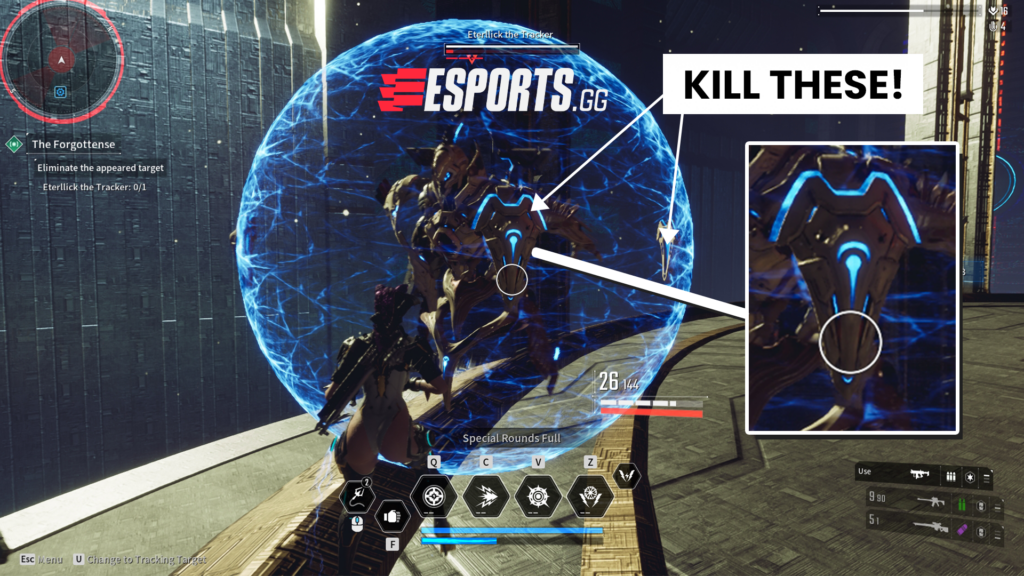 how to beat Eterllick the tracker in The First Descendant