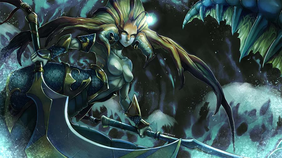 Naga Siren can also solo Tormentors in Dota 2 with the right items