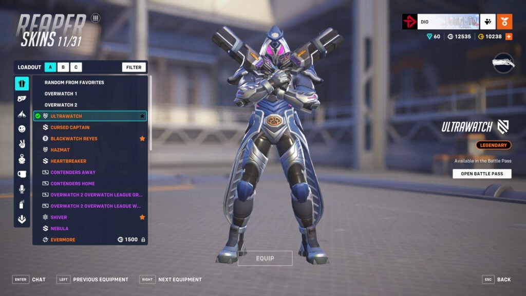 Ultrawatch Reaper skin 