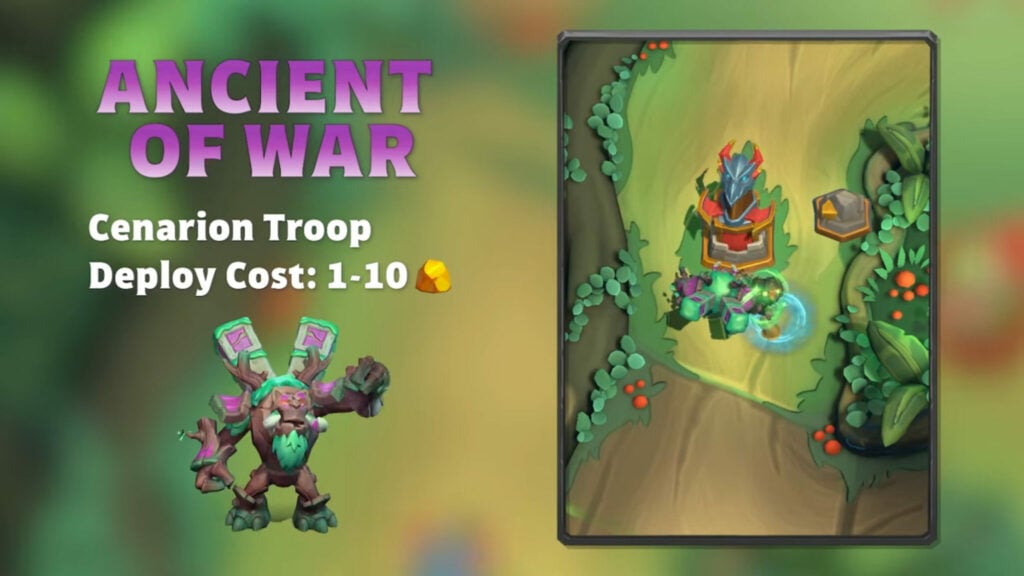 Warcraft Rumble Ancient of War gameplay screenshot