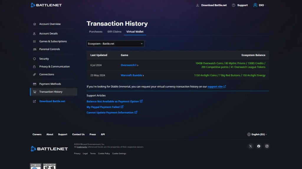How to check your virtual wallet
