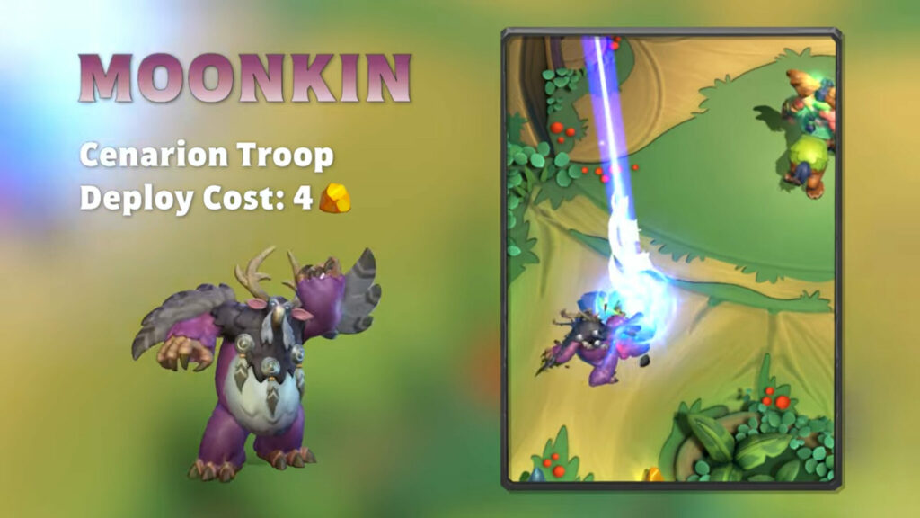 Warcraft Rumble Moonkin cost and gameplay