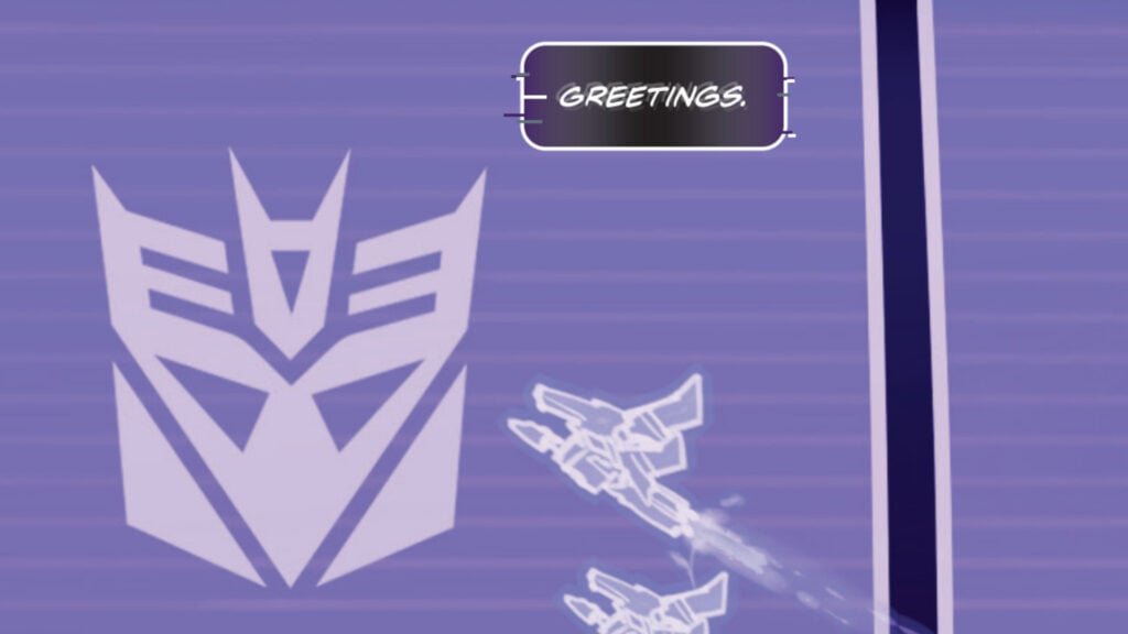 Megatron contacts Ramattra in the Overwatch 2 Transmission comic 