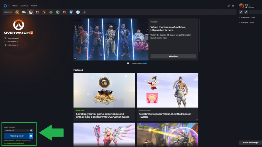 How to download the Overwatch 2 Season 11 mid-season patch ahead of time