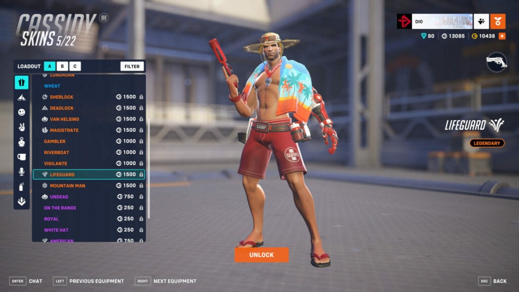 How to unlock the Lifeguard Cassidy skin in Overwatch 2