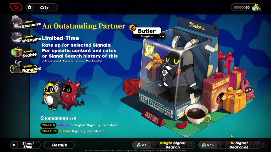 An Outstanding Partner - Bangboo Signal Search