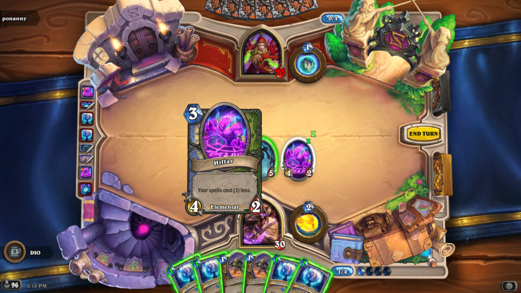 Hiffar is both a Mage and Hunter minion