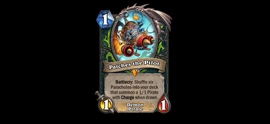 Patches the Pilot is a Demon Hunter card 