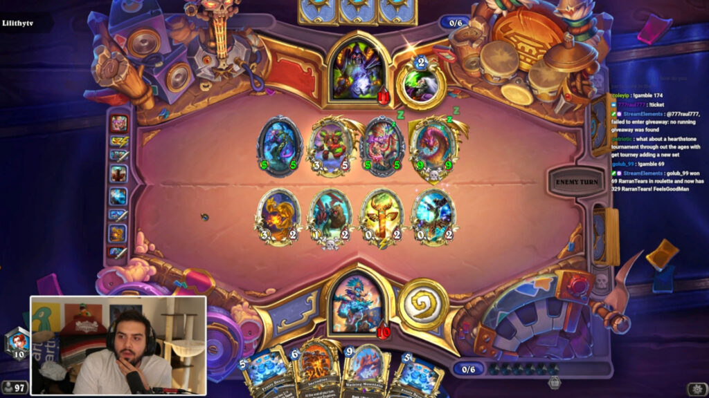 Screenshot of Rarran on Twitch