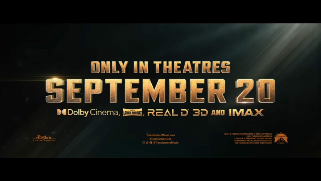 Where to watch Transformers One 