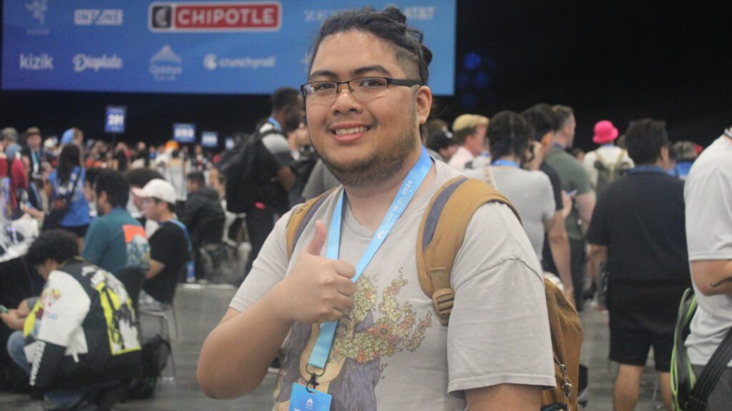 TEKKEN 8 player J1NZO at Evo 2024 in Las Vegas