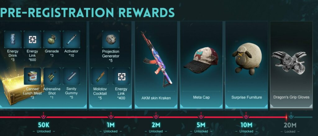 Once Human Pre-Registration Rewards