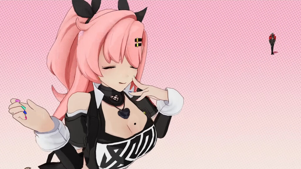 Nicole from Zenless Zone Zero posing