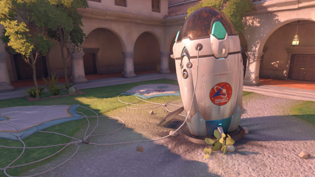 Overwatch 2 Space Ranger ship seen on Dorado with Morse code message