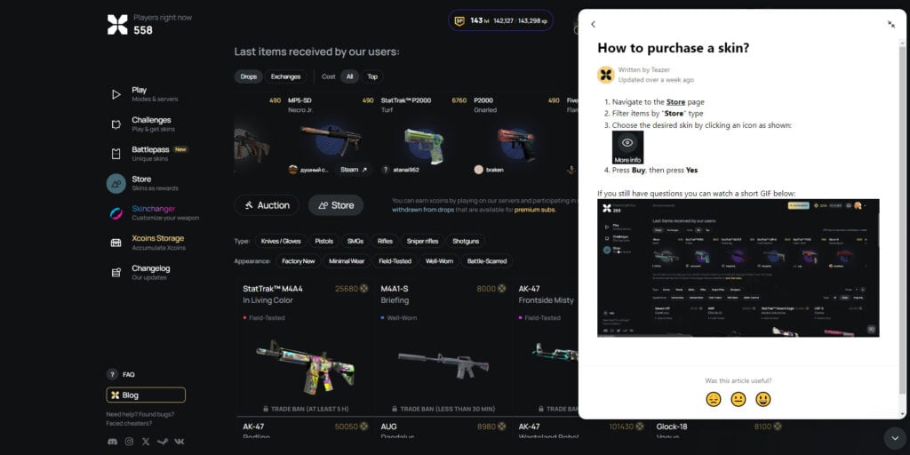 How to redeem xCoins