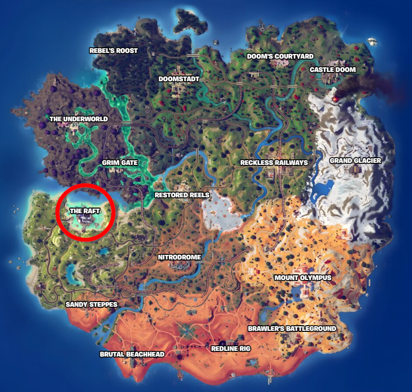 Mythic Striker Burst Assault Rifle location