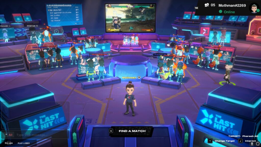 A player enters the lobby.