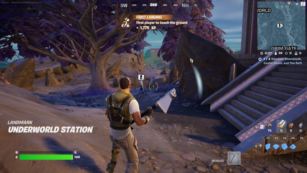 Artemis, NPC in Fortnite Chapter 5 Season 4.