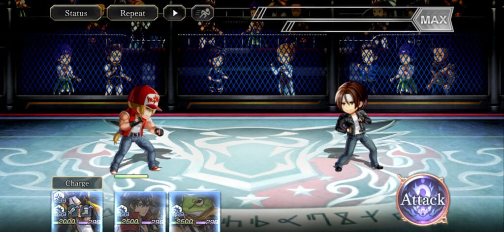 The King of Fighters Another Eden crossover